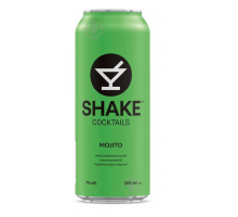 Слабоалкогольні напої SHAKE MOJITO  0,5л. з/б