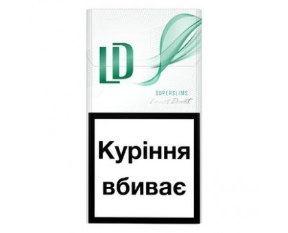 LD SUPERSLIMS MENTHOL GREEN JTI