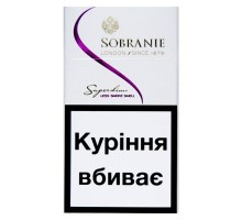 Цигарки Sobranie White Superline JTI