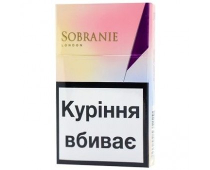 Цигарки Sobranie Golds JTI