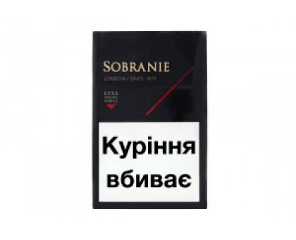 Цигарки Sobranie Blacks JTI