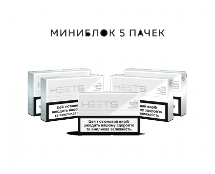 ТВЕН HEETS SILVER SELECTION НК Мініблок 5 пачок PMI