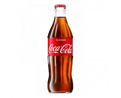 Напій COCA COLA стекло 0,25