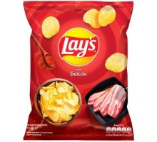 Чіпси LAYS Бекон 60г. Бонус!