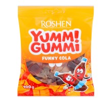 Цукерки Желейнi YUMM-GUMMi FUNNY COLA 70g. Акція