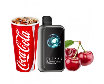 Одноразовий випаровувач ELFBAR Touch Cherry Cola 20000