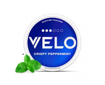 Нікотинові подушечки VELO Crispy Peppermint BAT