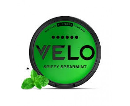 Нікотинові подушечки VELO Spiffy Spearmint X-Intense BAT