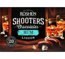 Цукерки шоколадні ROSHEN SHOOTERRS Rum 150г.