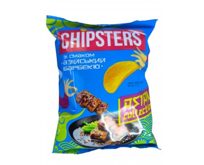 Чіпси CHIPSTERS Азійський Барбекю 100г.