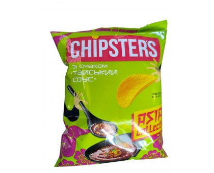 Чіпси CHIPSTERS Тайський Соус 100г.