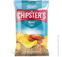 Чіпси CHIPSTERS Краб 70г.