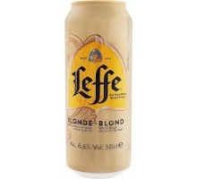 Пиво LEFFE Світле Blond 0,5л. з/б
