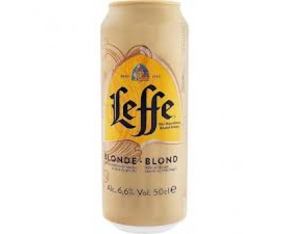 Пиво LEFFE Світле Blond 0,5л. з/б