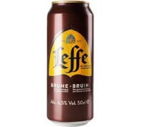 Пиво LEFFE Brune Темне 0,5л. з/б