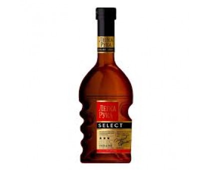 Коньяк SELECT Легка Рука 3* 40% 0,5л.