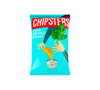 Чіпси CHIPSTERS Сметана та зелень 70г.