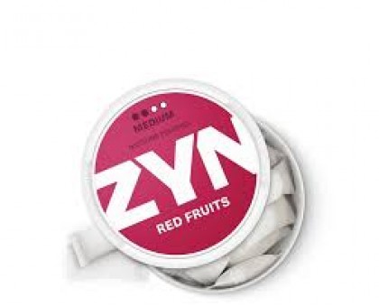 Нікотинові паучі ZYN Red fruits PMI