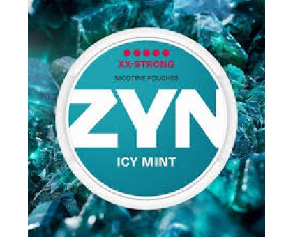 Нікотинові паучі ZYN  XХ- STRONG ICY MINT PMI