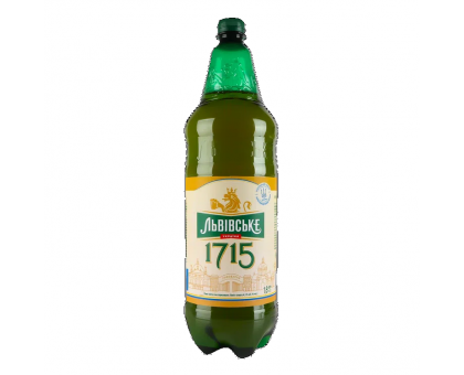 Пиво Львівське Світле 1715  1,8л.
