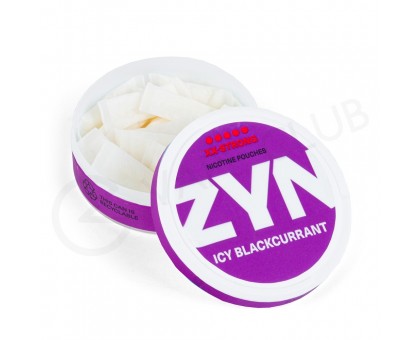 Нікотинові паучі ZYN ICY BLACKCURRANT PMI