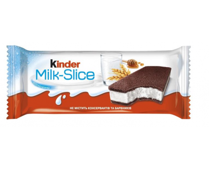 Батончик  Вафлі KINDER Milk-Slice 28г.