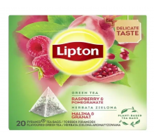 Чай Green Raspberry & Pomegranate пірамідка 20п. LIPTON