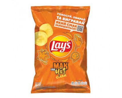 Чіпси LAYS Макарони з Сиром 95г.