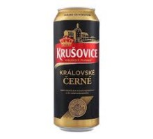 Пиво Krušovice темне 0,5л. з/б