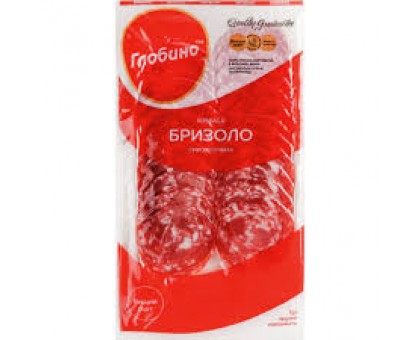 Ковбаса с/к Бризоло в/г` 80г. Глобино