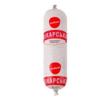 Ковбаса варена Лікарська  в/г  400г. Глобино