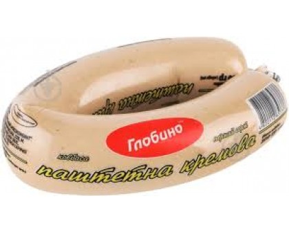 Ковбаса паштетна Кремова п/г 300г. Глобино