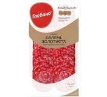 Ковбаса с/к Золотиста  в/г` 80г. Глобино