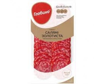 Ковбаса с/к Золотиста  в/г` 80г. Глобино