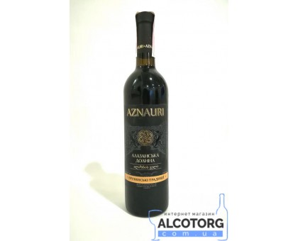 AZNAURI Алазанська долина червоне н/с 0,75л.