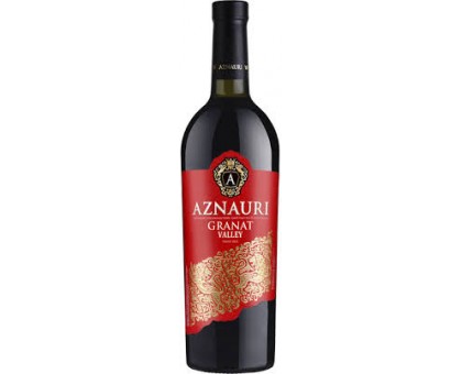 AZNAURI Granat Valley червоне,столове н/с 0,75л.
