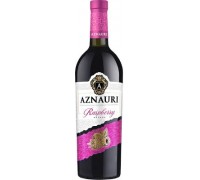 Винний напій AZNAURI RASPBERRY червоний н/с 0.75л.
