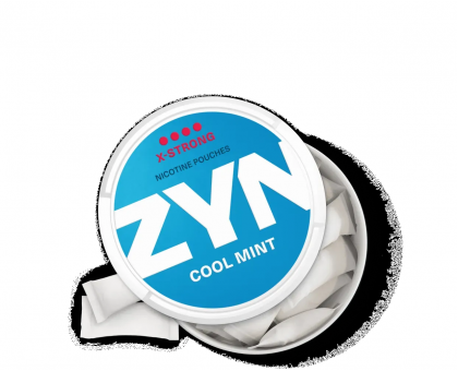 Нікотинові паучі ZYN Cool mint X-STRONG PMI