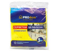 Серветки Целюлозні 3 шт.