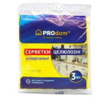 Серветки Целюлозні 3 шт.