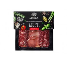Ковбаса с/к Набір Асорті в/г` 160г. ЮВІЛЕЙНИЙ