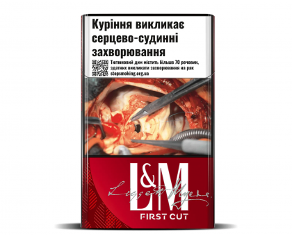 Цигарки L&M First Cut Red UA-LV PMI