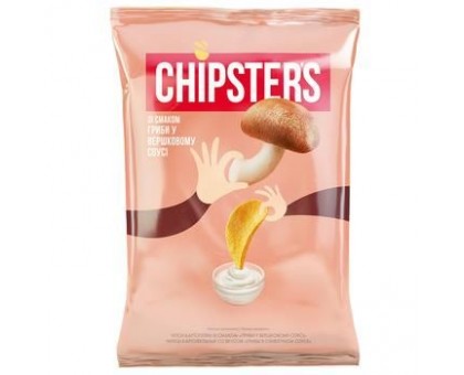 Чіпси CHIPSTERS Гриби в Соусі 95г.