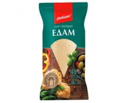 Сир Твердий Шляхетний 180 г. Глобино