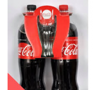 Напій COCA COLA Набір  Zero 2*1,25л. + Келих