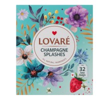 Чай  LOVARE Champagne Splashes 32 ф/п.