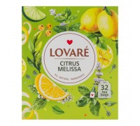 Чай  LOVARE Citrus Melissa 32 ф/п.