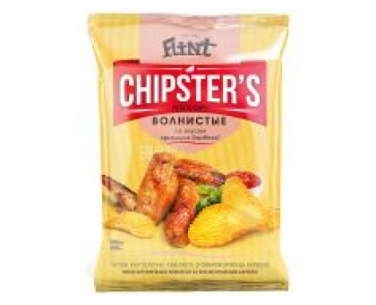 Чіпси CHIPSTERS Крильця барбекю 95г.