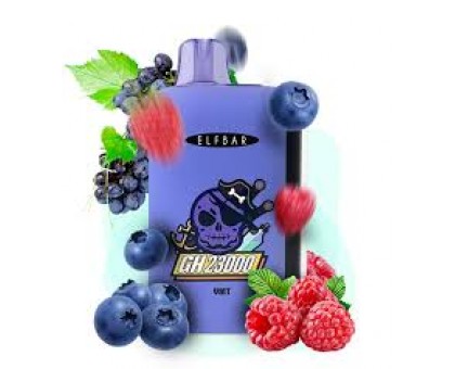 Одноразовий випаровувач ELFBAR Blueberry Cherry Cranberry 23000