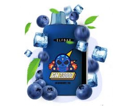 Одноразовий випаровувач ELFBAR Blueberry Ice 23000